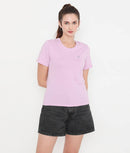 Lavendar Essential Cotton T-Shirt For Women - 002