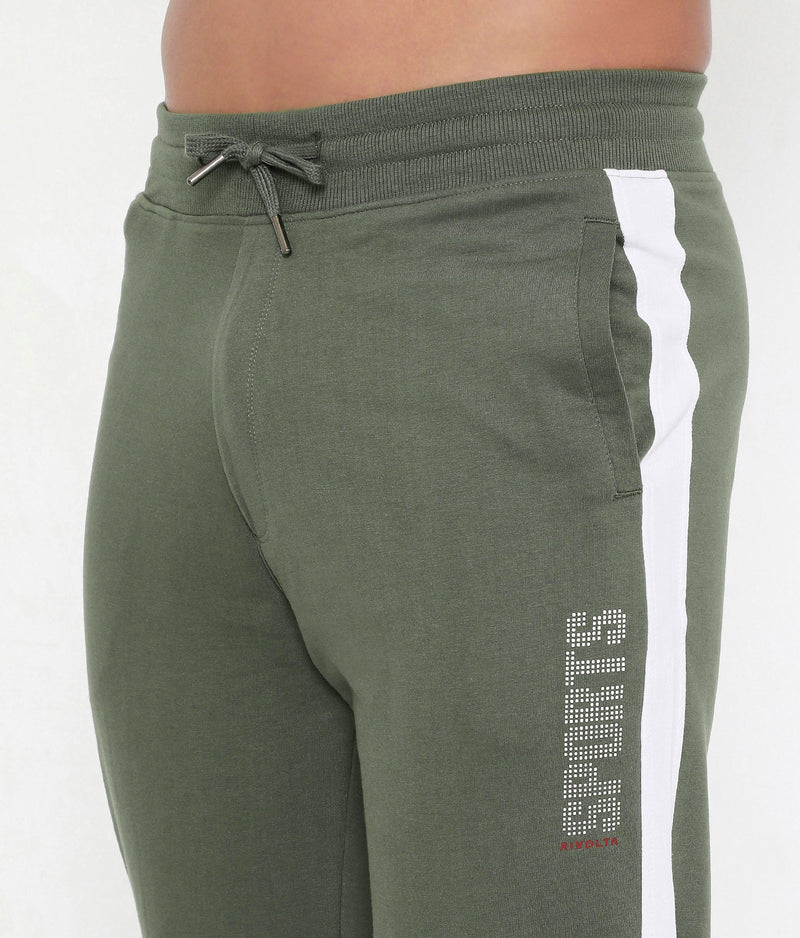 Men 001 Performance Cotton Joggers - Olive
