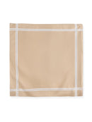 VIP Men's Striped Cotton Assorted Square Classic 03 Handkerchief-Pack of 3