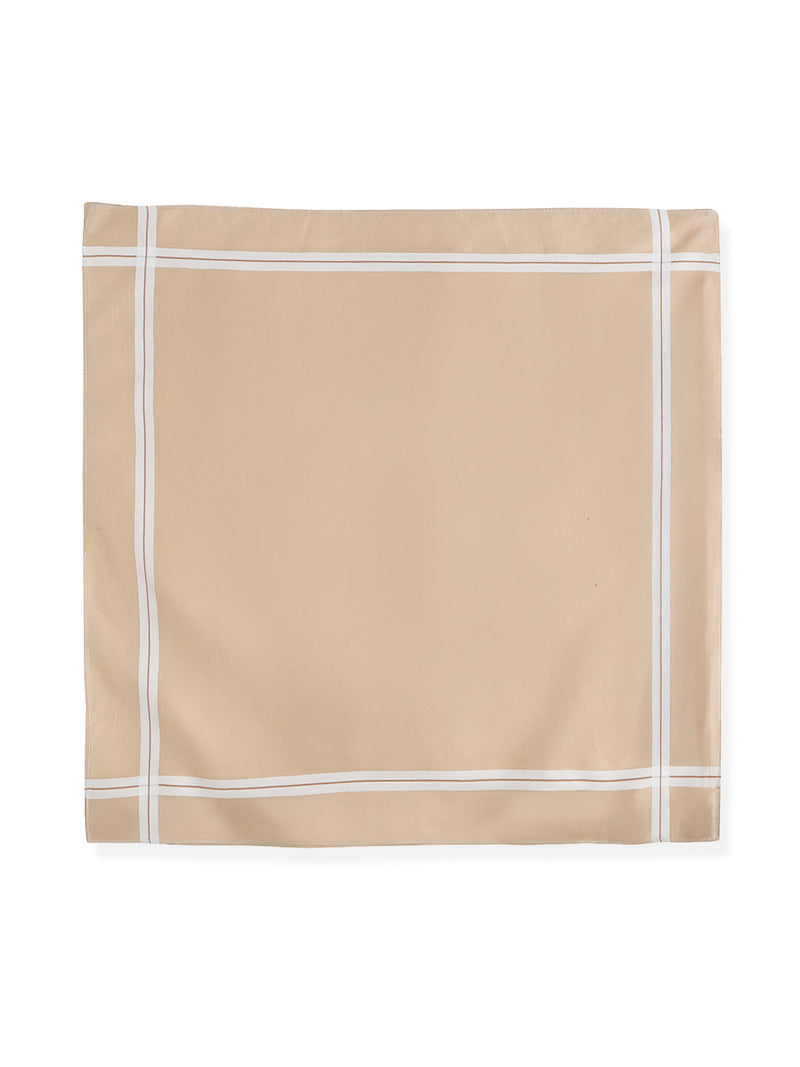 VIP Men's Striped Cotton Assorted Square Classic 03 Handkerchief-Pack of 3