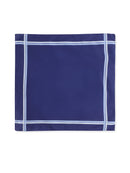 VIP Men's Striped Cotton Assorted Square Classic 04 Handkerchief-Pack of 3