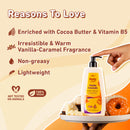 Smell Delish Vanilla Caramello Lotion & Perfume Duo by Plum BodyLovin'
