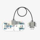 WIRED TRANSMITTER AND RECEIVER WITH ETHERNET CABLE (FOR BLIX-A-THON)