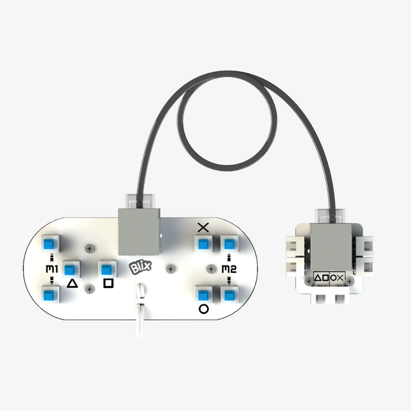 WIRED TRANSMITTER AND RECEIVER WITH ETHERNET CABLE (FOR BLIX-A-THON)