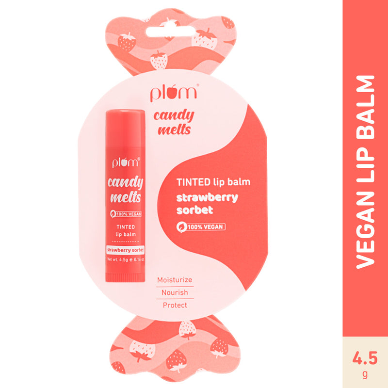 Candy Melts Strawberry Sorbet Tinted Lip Balm