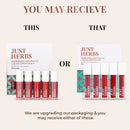 Deeps And Reds: Herb Enriched Matte Liquid Lipstick Kit- Set of 5  - Clearance