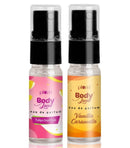 Tulip + Vanilla Caramello perfume duo