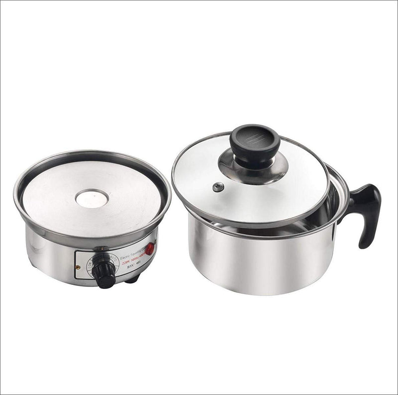 Baltra GLAIR Multi function Kettle 900 ml (Boiling Milk, tea, coffee, Eggs, Soup, rice, sabji, kadi, daal and Maggi/Noodles) travel cooker 400 Watt