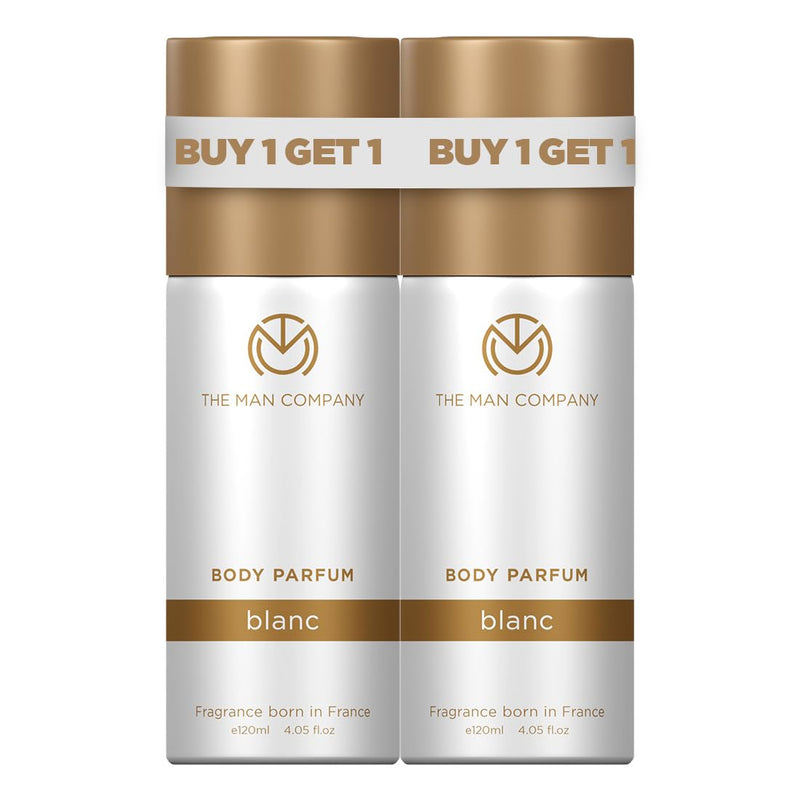 The Man Company B1G1 Blanc Body Perfume for Men - 120ml*2
