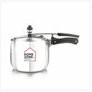 HOMEZONE Stainless Steel Sleek Pressure Cooker Induction Bottom (Inner Lid)- 3 Ltr