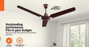 Orient Electric Ocean Air 1200 Mm Ceiling fan High speed (Brown)
