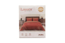 Layers Aura King Size Bedsheet And 2 Pillow Covers