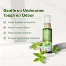 LuminaFresh Underarm Spray Serum with Aqua and Mint
