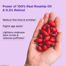 Rosehip Revive Face Serum with 0.3% Retinol | For ageing skin | 10ml
