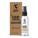 Beardo Hair Serum 50ml for Instant Shine & Anti-frizz with Argan Oil, Made for Men's Hair, Super Light-weight